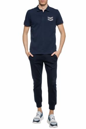 Appliqued polo shirt, zdjęcie 2 Appliqued polo shirt od Dirk Bikkembergs